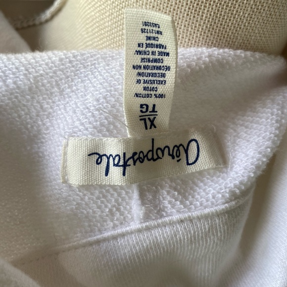 White terry biker style jacket - Picture 11 of 13